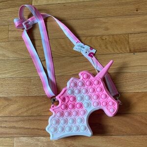 NWT Bari Lynn In N Out Pastel Unicorn Bag